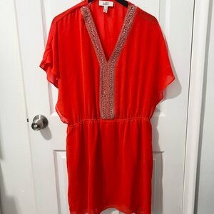 Belle Badgley Mischka Scarlet Beaded Dress 14